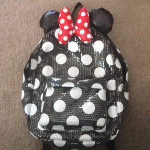 Minnie Mouse sequin (adult) backpack